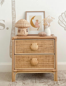 ON SALE OCEANA BEDSIDE TABLE - SHIPPING QUOTE REQUIRED