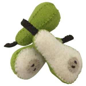 Papoose Felt pears - 3 pce