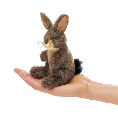 ON SALE Folkmanis Mini Jack Rabbit finger puppet