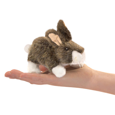 ON SALE Folkmanis Cottontail Rabbit finger puppet