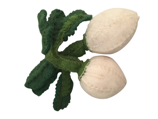 White turnips - 2 pce