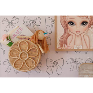 ON SALE Daisy wall basket
