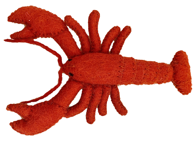 Single Felt Lobster 20cm