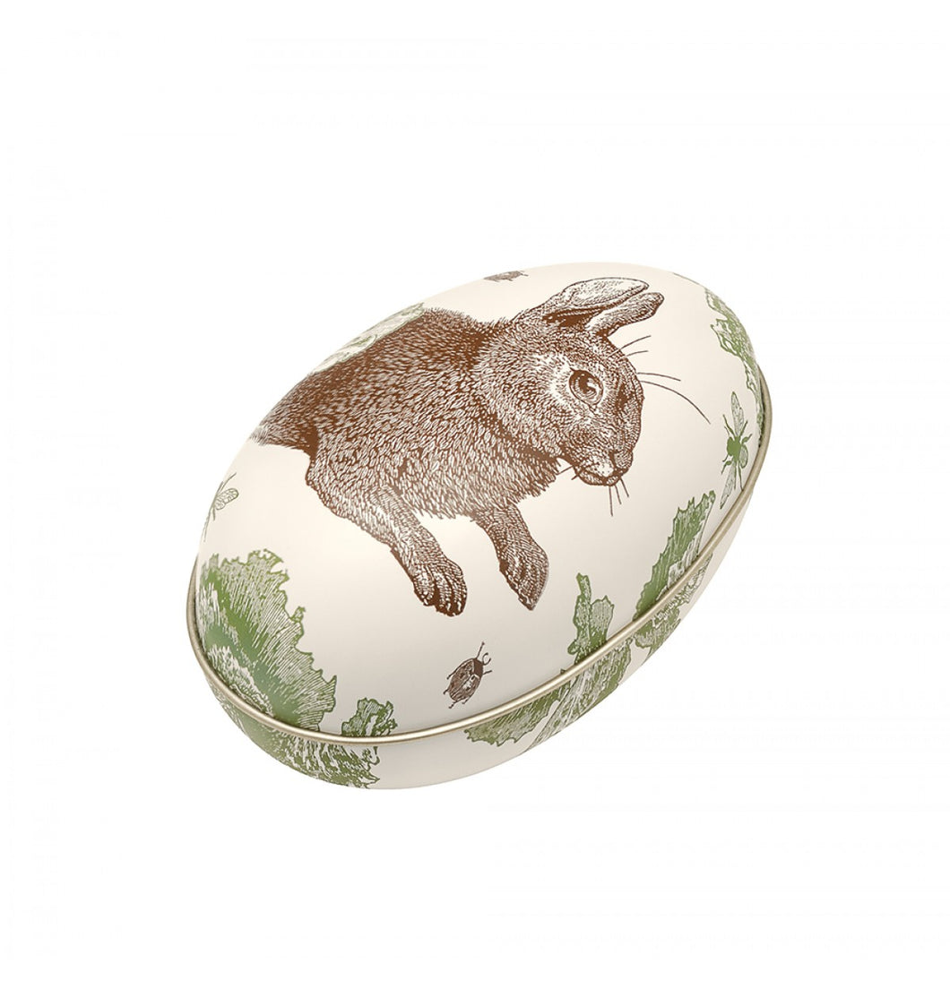 Thornback & Peel Rabbit & Cabbage egg shape tin