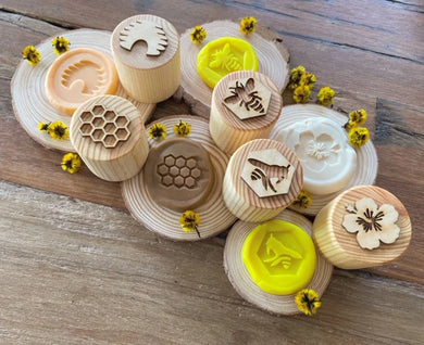 Bee Playdough stamp set