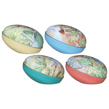 Load image into Gallery viewer, Peter Rabbit Medium Egg shaped tins