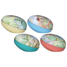 Load image into Gallery viewer, On sale Peter Rabbit Medium Egg shaped tins