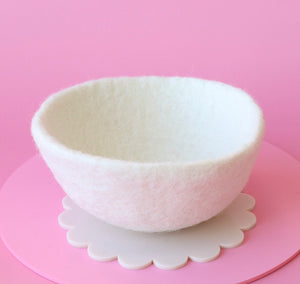 Felt Pastel bowls - Set or singles