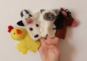FINGER PUPPETS - Farm yard animals