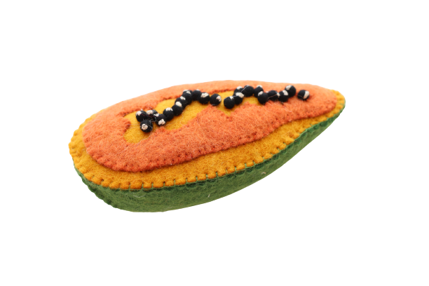 Papoose Felt Papaya view 2