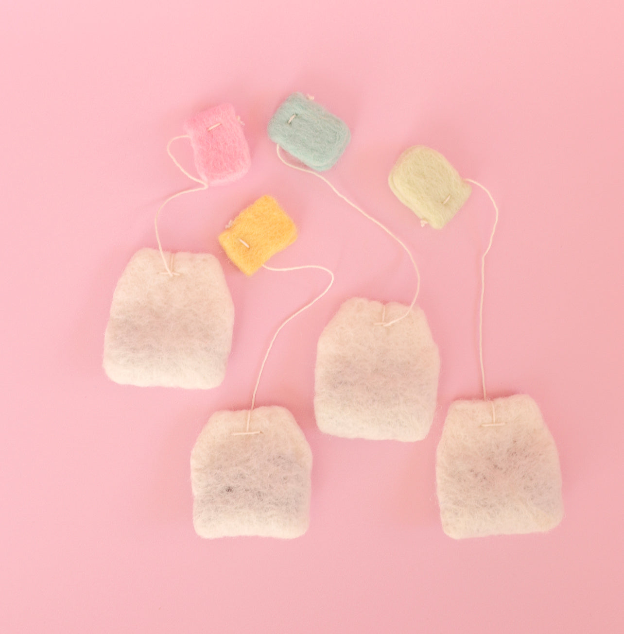 Pastel tea bag set 🫖- 4 pce