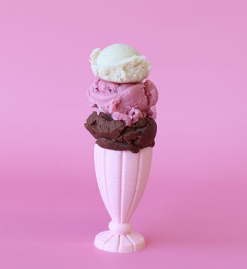 Ice cream Sundae Cup - 1 pce Pink