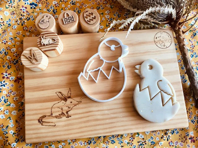 ON SALE Chick play dough cutter