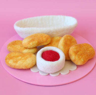 Nuggets in bowl - 7 pce set