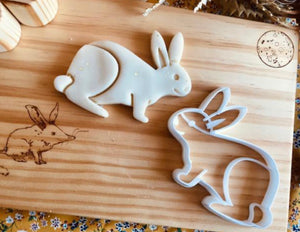 Bunny playdough cutter