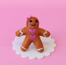 Load image into Gallery viewer, Felt Gingerbreads - 2 styles