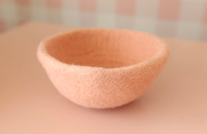 PRE ORDER Felt Pastel bowls - Set or singles