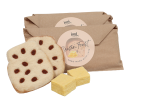 Raisin Toast and butter - 4 pce