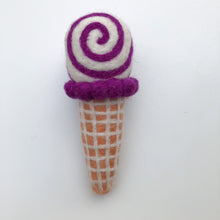 Load image into Gallery viewer, READY TO SHIP - FELT ICE CREAM SET OR SINGLES