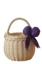 Load image into Gallery viewer, Grace bow basket - 7 bow colour choices