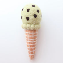 Load image into Gallery viewer, READY TO SHIP - FELT ICE CREAM SET OR SINGLES