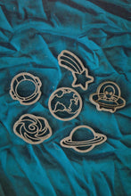 Load image into Gallery viewer, Mini Outer space Eco cutter set- 6 pce