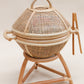 PRE ORDER MARCH Rattan kids BBQ + tongs + hot coals ( Australia only)