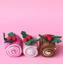 Load image into Gallery viewer, Yule logs 🪵 Christmas sponge roll - 1 pce 2 options
