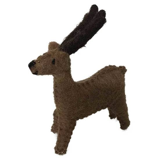 On sale Felt Reindeer - 1 pce