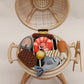 PRE ORDER MARCH Rattan kids BBQ + tongs + hot coals ( Australia only)