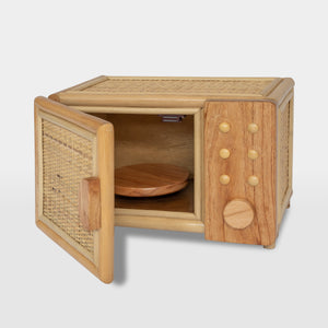 POPTY PING RATTAN MICROWAVE