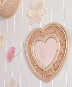 ON SALE Small sweetheart mirror - 37cm