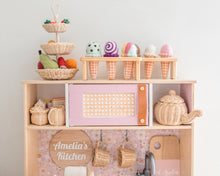 Load image into Gallery viewer, SECONDS Wooden Ice-cream stand - 3 hole ( ice creams sold seperatly)