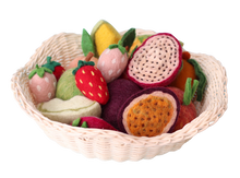 Load image into Gallery viewer, Mega giant fruit set plus basket - 17 pce set