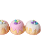 Easter egg sponge cakes