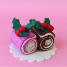 Load image into Gallery viewer, Yule logs 🪵 Christmas sponge roll - 1 pce 2 options