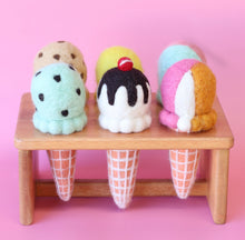 Load image into Gallery viewer, On sale 6 HOLE ICE CREAM STAND ( ice creams sold seperatly)
