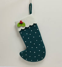 Load image into Gallery viewer, ON SALE Deluxe Large Natural Felt Christmas Stockings - 6 colours