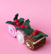 Load image into Gallery viewer, Yule logs 🪵 Christmas sponge roll - 1 pce 2 options