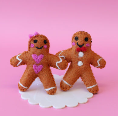 Felt Gingerbreads - 2 styles