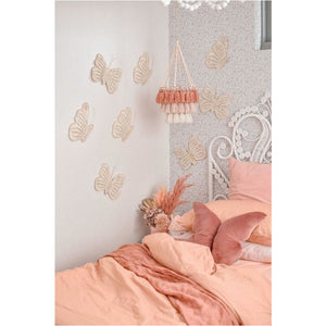 Butterfly wall decals - set of 4 or 8