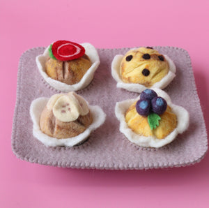 Felt Muffins - 8 styles