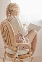 Load image into Gallery viewer, ON SALE Childrens Rattan Rainbow chair plus cushion ( AUS ONLY)