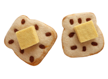 Load image into Gallery viewer, Raisin Toast and butter - 4 pce