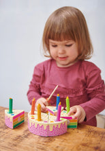 Load image into Gallery viewer, Rainbow Birthday cake