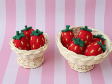 Load image into Gallery viewer, Footed Fraise bowls - 2 sizes