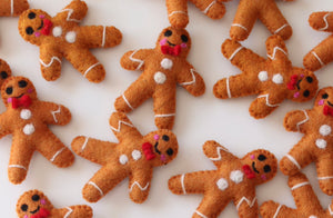 Felt Gingerbreads - 2 styles