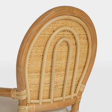 Load image into Gallery viewer, ON SALE Childrens Rattan Rainbow chair plus cushion ( AUS ONLY)