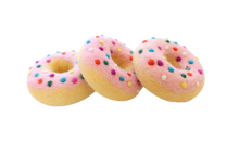 Load image into Gallery viewer, Rainbow sprinkles donuts  - Set of three