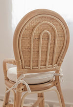 Load image into Gallery viewer, ON SALE Childrens Rattan Rainbow chair plus cushion ( AUS ONLY)